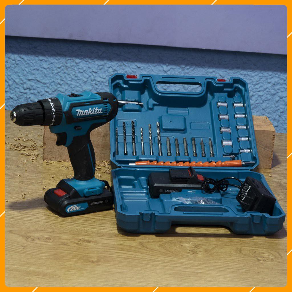 Máy Khoan Pin-DF331D 36V | 3 Chức Năng Có Búa || Tặng Kèm 24 Chi Tiết.