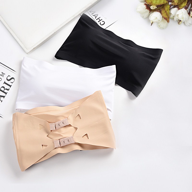Áo Bra Nữ Đúc Su Trơn Không Dây Cài Sau Siêu Đẹp 8883