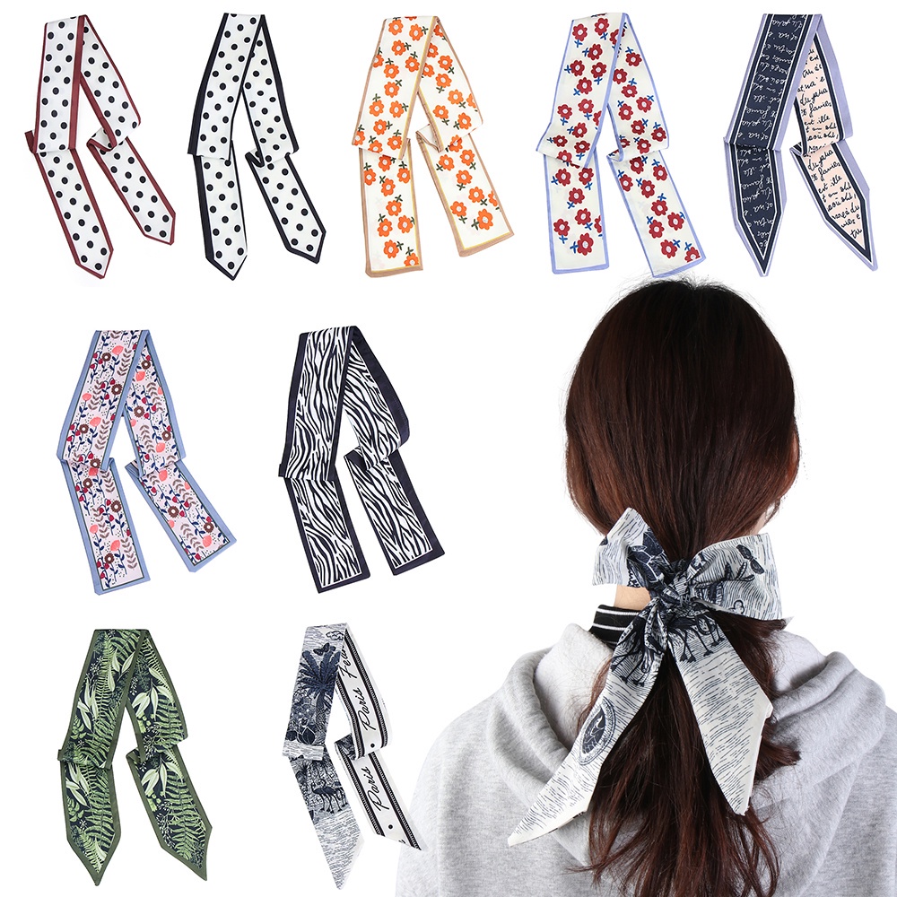 Dây Cột Tóc Ruy Băng Giá Đỡ Thắt Nơ Đa Năng Thanh Lịch