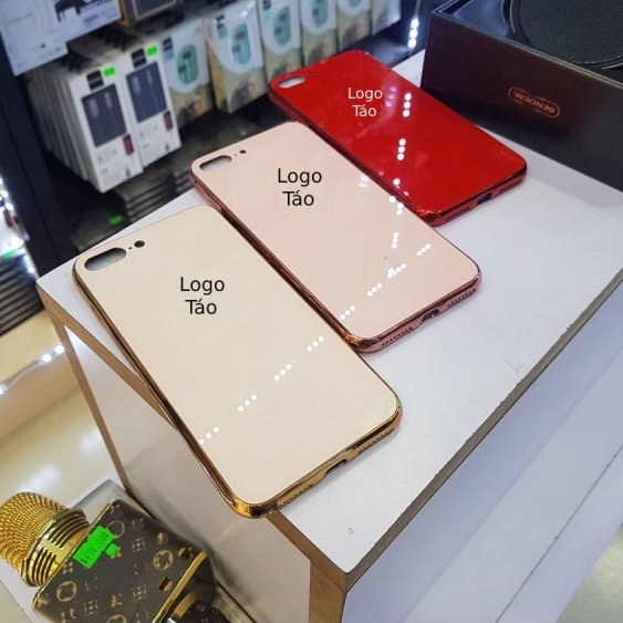 Ốp điện thoại mặt kính dành cho iphone 6,6s, 6 Plus, 7,7 Plus, 8, 8 Plus, X, Xs, Xs Max, 11, 11 Pro Max đẹp