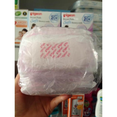 Miếng Lót Thấm Sữa Pigeon, Thấm Lót Sữa 3D Siêu Mềm ( Hộp 30 Miếng )