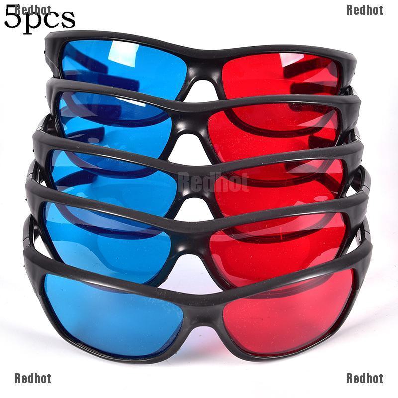 Set 5 Đĩa Phim 3D 2 Màu Sắc Độc Đáo