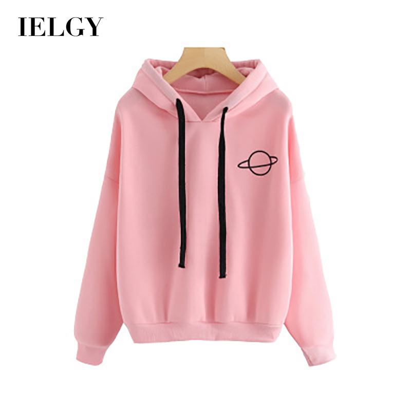 IELGY Easy-to-match casual hooded sweater