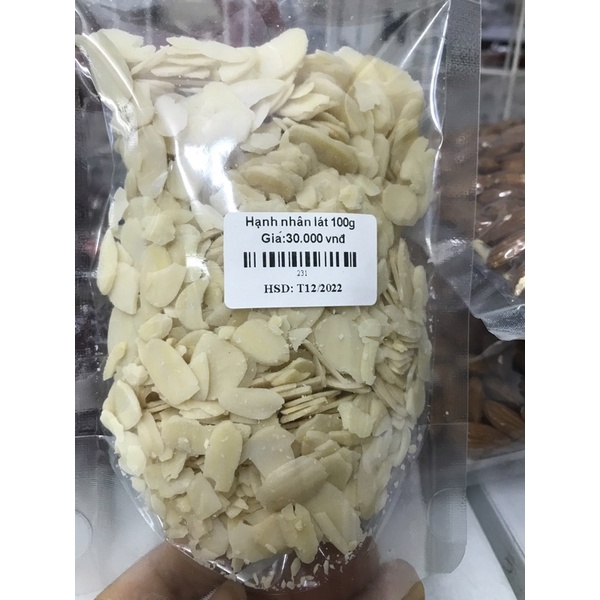 100g hạnh nhân lát