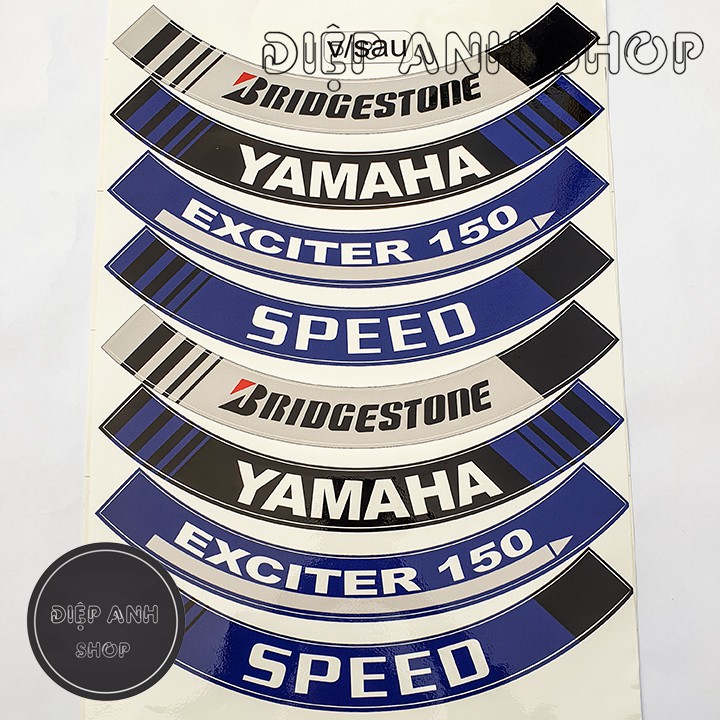 Tem vành bản to Exciter 150 - MS033