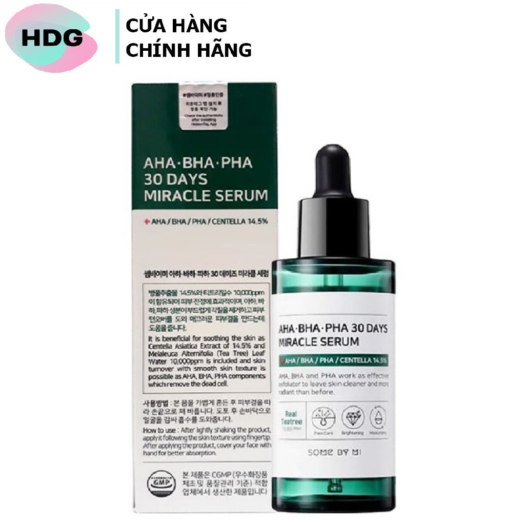 Tinh Chất Ngừa Mụn Some By Mi AHA-BHA-PHA 30 Days Miracle Serum 50ml