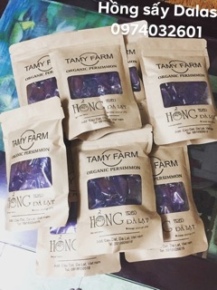 Organic 100% hồng sấy dẻo Đà Lạt