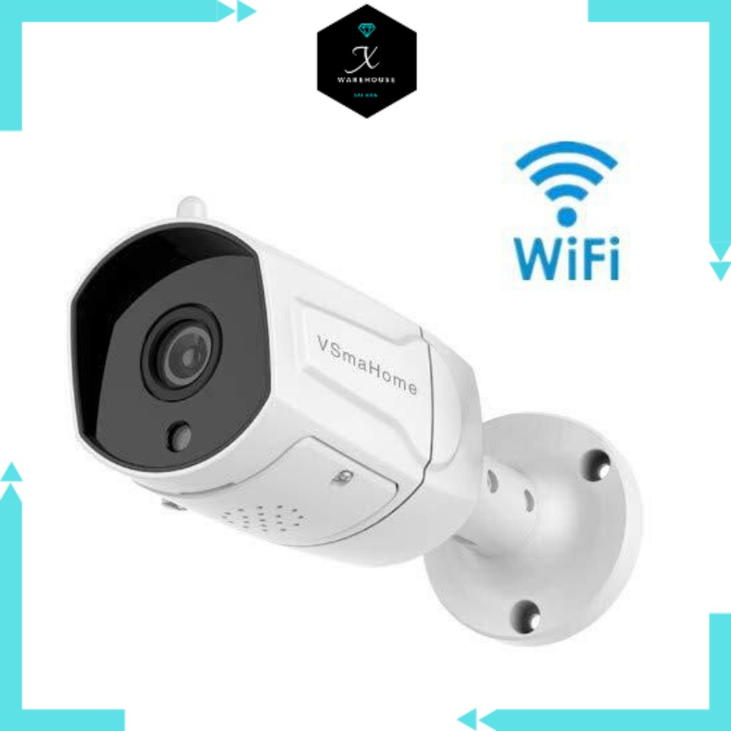 Camera an ninh IP ngoài trời VSmaHome 720P chống nước chính hãng bảo hành 6 tháng