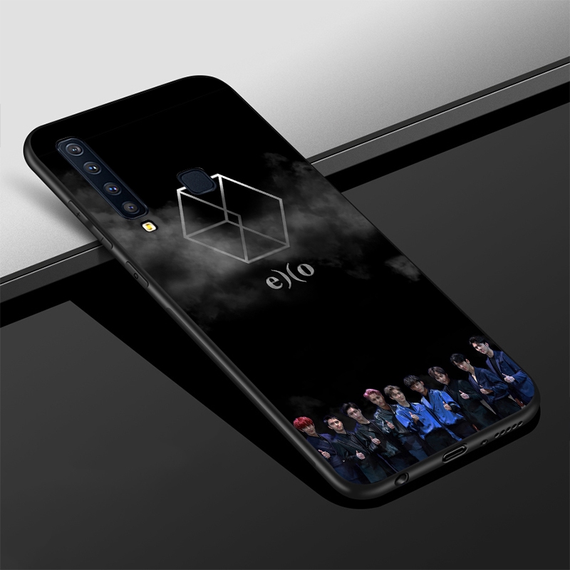Ốp Điện Thoại In Logo Exo Cho Samsung Galaxy J6 A6 Plus A5 A7 A8 A9 2018 Note 8 9 10