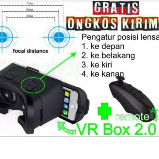 Tay Cầm Chơi Game vr Box Kết Nối Bluetooth Kèm Phụ Kiện