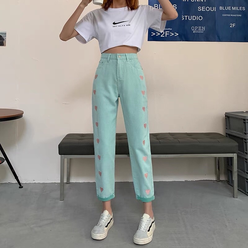 Quần baggy trái tim (ORDER)