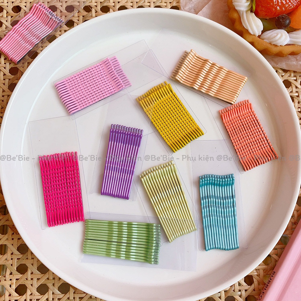 Set kẹp tăm túi zip ullzang BeBie - BP377