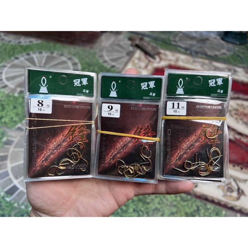 Lưỡi câu đài Quán quân- Kim cang thép