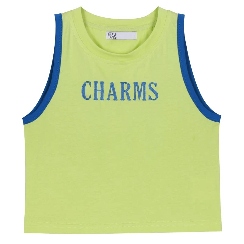 Áo ba lỗ màu xanh chuối