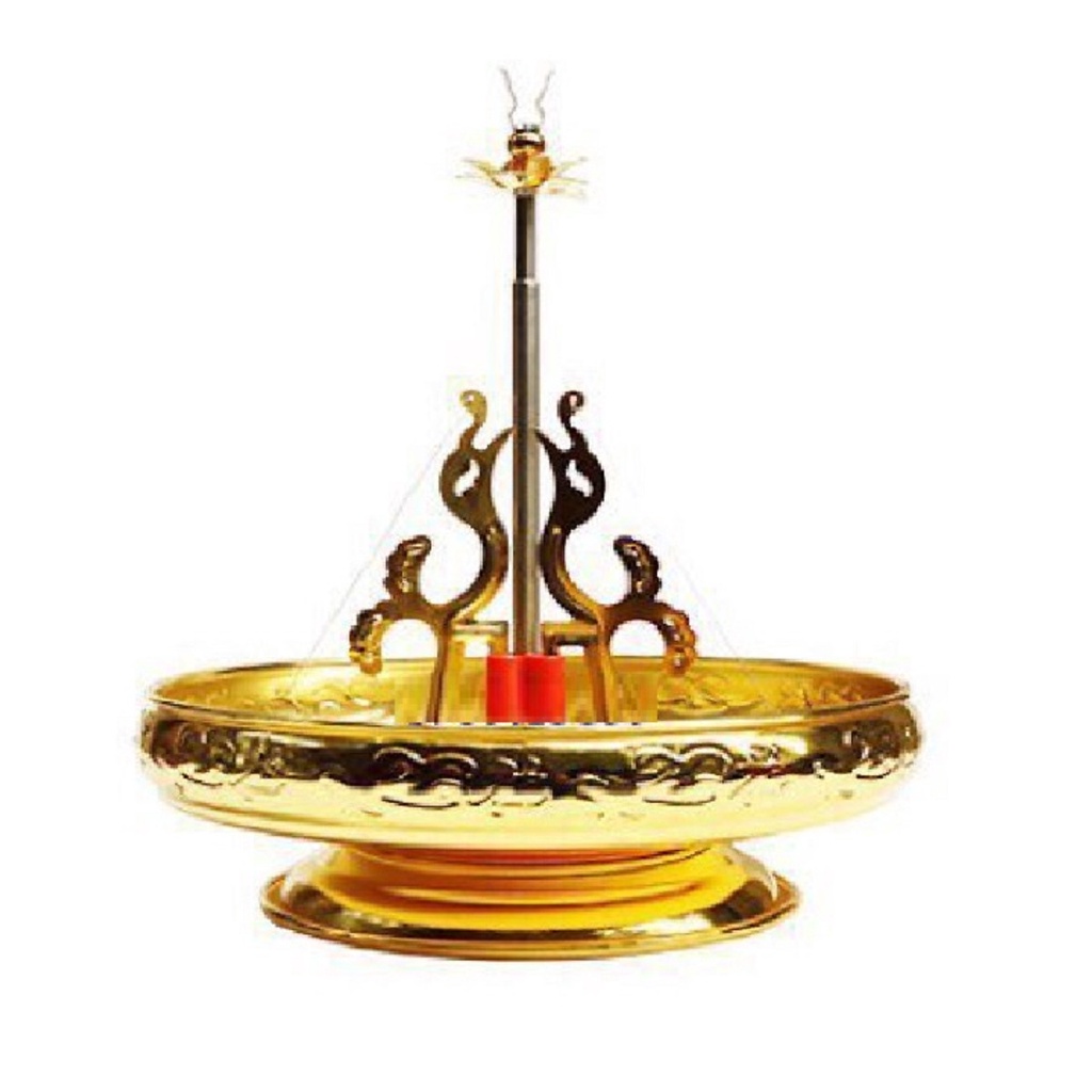 Khay thắp hương vòng di đà Khay đốt nhang hình rồng- Đồ thờ Tịnh Phương