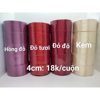 Ruy băng lụa 4cm