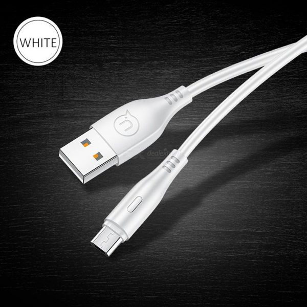 [ Yêu Thích ] Dây cáp sạc truyền dữ liệu Micro USB 2A  US-SJ268 U18 1M Nâng cấp chip thông minh, bảo vệ pin điện thoại