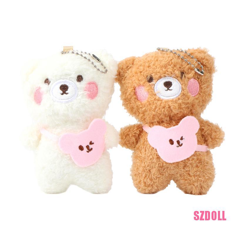 Móc Khóa Cặp Gấu Bông Mini 12CM Ts2Szdoll