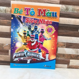 Bé tô màu siêu nhân