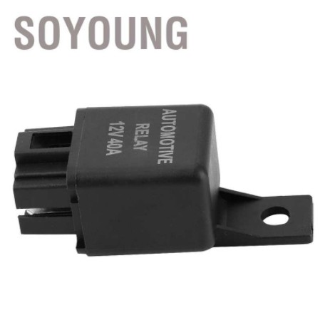 Rơ Le quạt Relay 12v 40a 4 Rờ chân kính chỉnh điện kèn còi Chất Lượng Cao cho xe hơi ô tô Toyota Honda Kia Hyundai