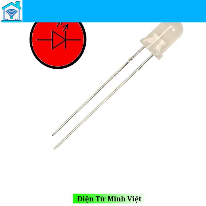 Túi 1000 Led Đỏ Đục Phi 5mm