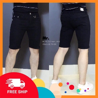 Quần short jean nam co giãn cao cấp Lux68