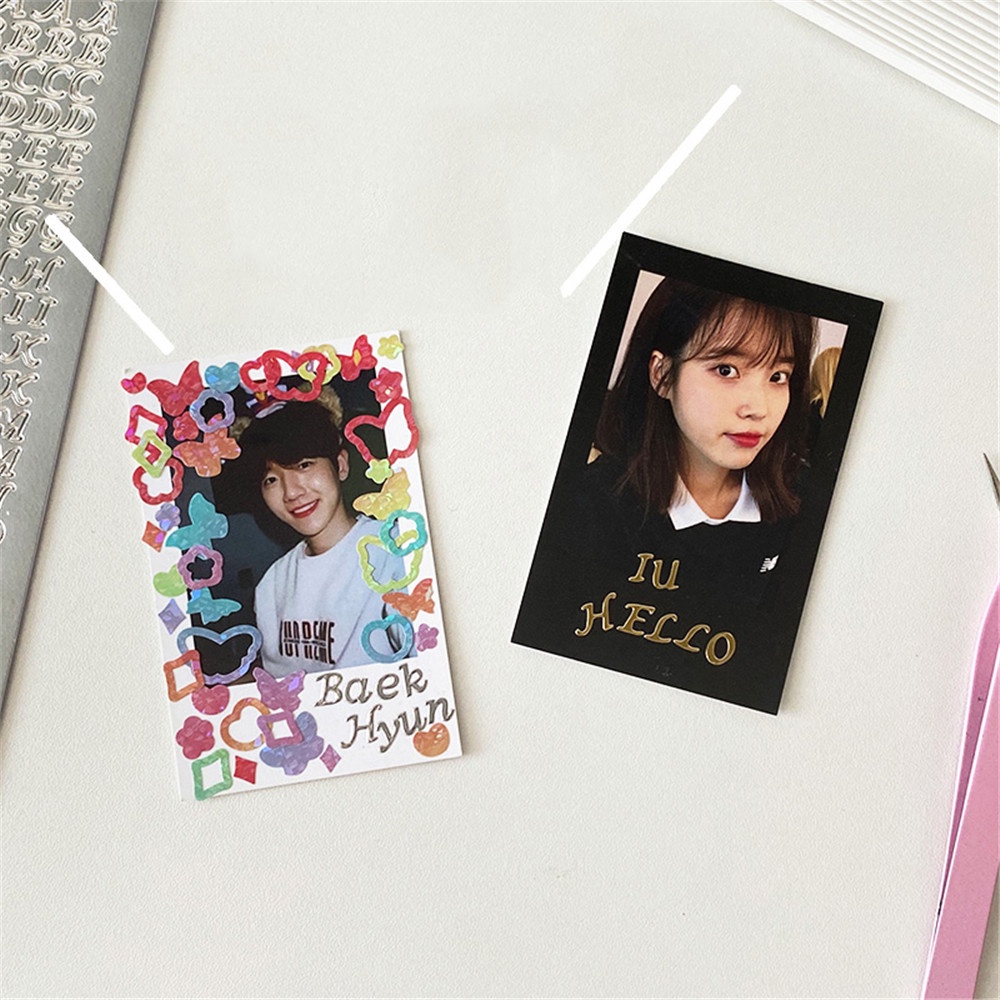 Sticker Dán Trang Trí Diy Họa Tiết Chữ Sáng Tạo