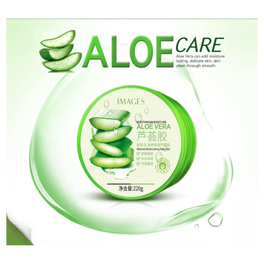 Gel dưỡng da đa năng nha đam, cấp ẩm, giảm khô nẻ, bỏng rát sau khi ra nắng,có thể dùng cạo râu,dưỡng tóc