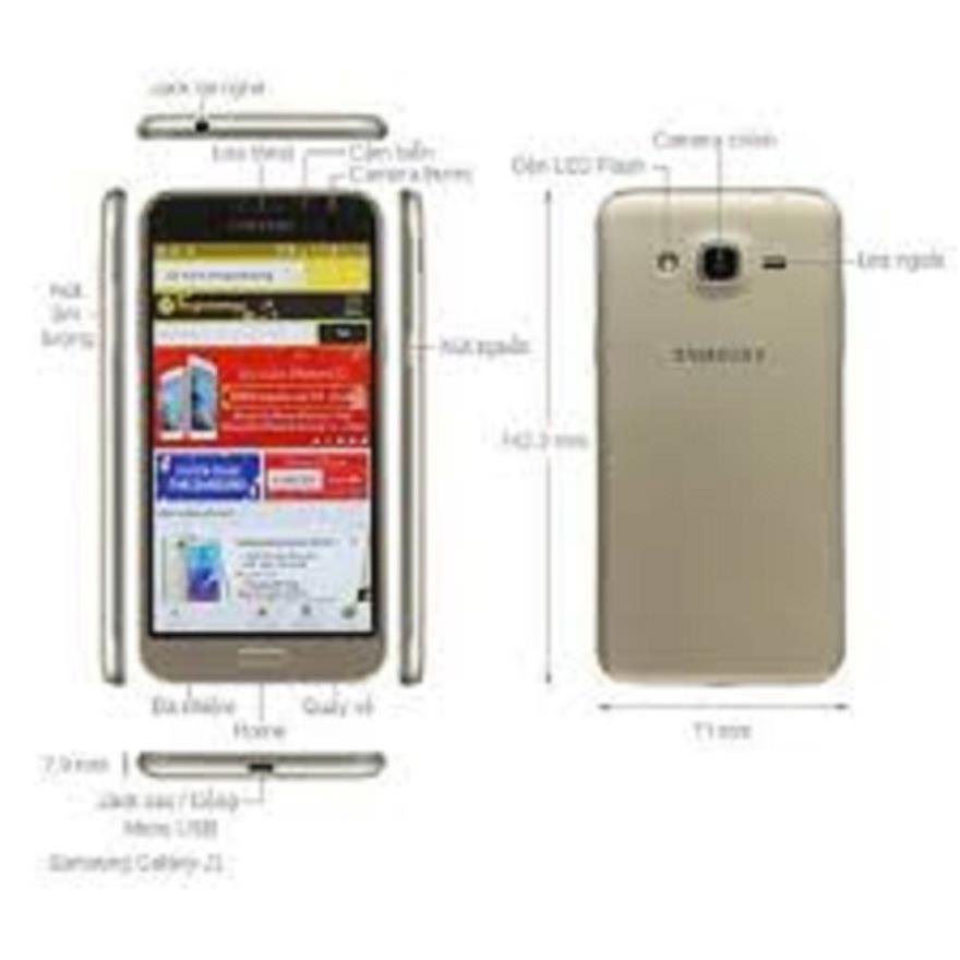 điện thoại Samsung Galaxy J3 J320 2sim ram 3G rom 32G mới Chính hãng, Full chức năng, Chơi Game chất