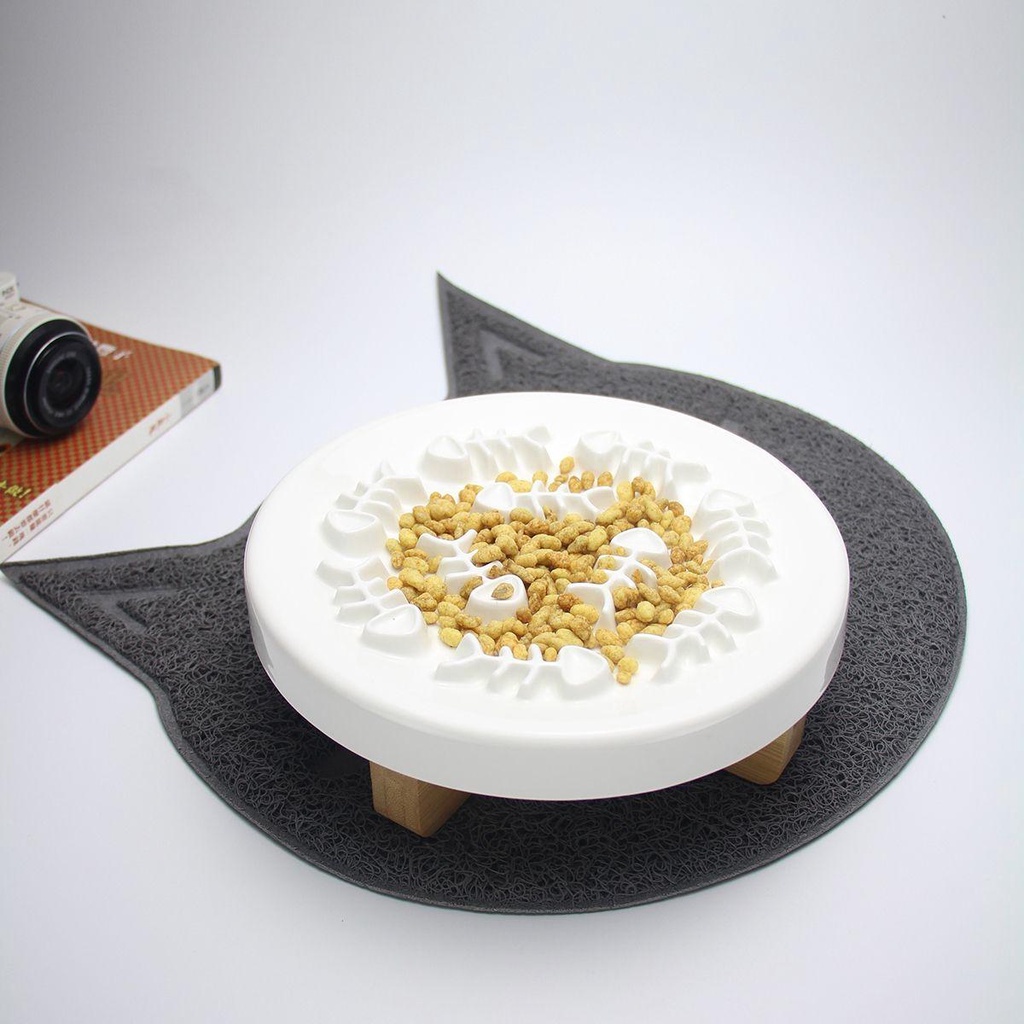 Đồ Chơi Xương Cá Bằng Gỗ Chống Kẹt Tay Cho Chó Cưng