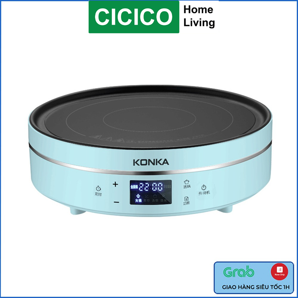 Bếp hồng ngoại Konka KES-22AS02 đun nhanh sôi dùng êm an toàn hàng chuẩn nội địa
