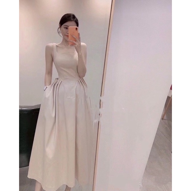 Đầm xoè dài tiểu thư qccc