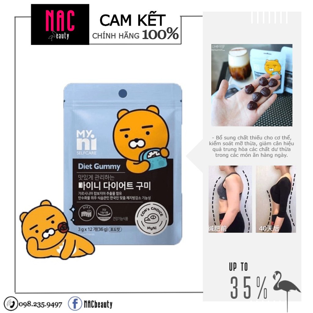 Kẹo giảm cân Gummy Hàn Quốc