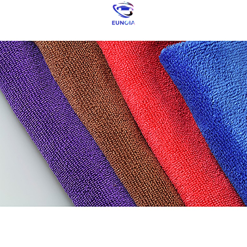 Khăn vuông microfiber lau xe ô tô xe hơi siêu thấm lau nhà bếp, kính 30x30, 30x65
