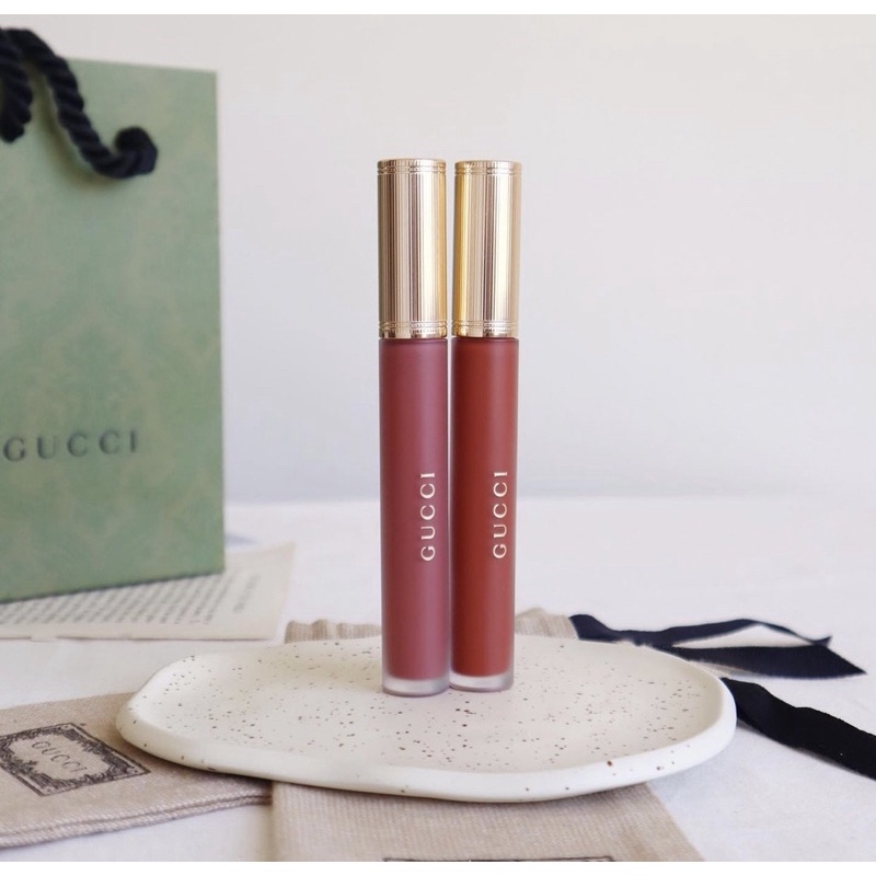 Son kem lì Gucci Rouge à Lèvres Liquide Mat Lipstick màu 505 -208-311- 203-25-521