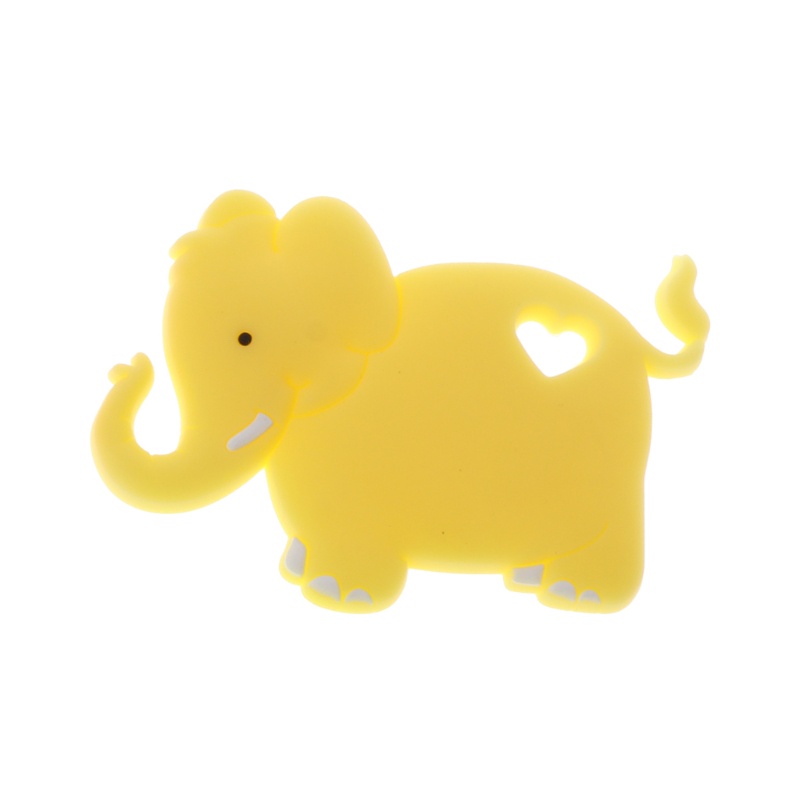 Đồ Chơi Gặm Nướu Cho Bé Hình Chú Voi Bằng Silicone DIY