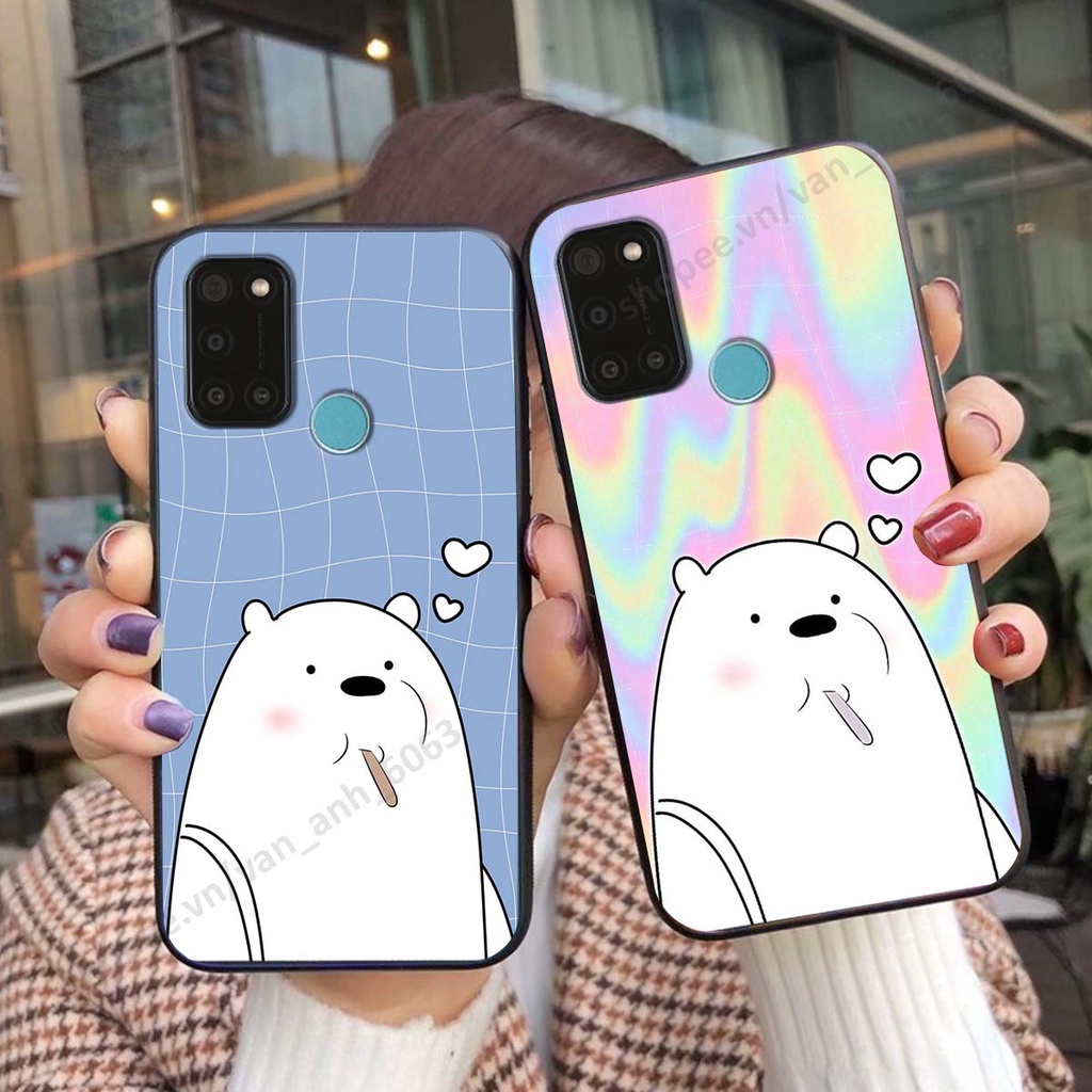 Ốp Realme C17 / 7i hình thỏ, gấu đáng yêu dễ thương, ốp lưng điện thoại realme viền dẻo giá rẻ