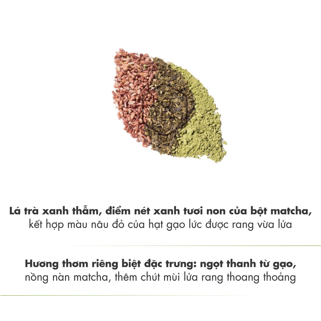 Trà Xanh Gạo G241 Dotea - 100g Ngọt Thanh Hương Gạo Vị Matcha Nồng Nàn