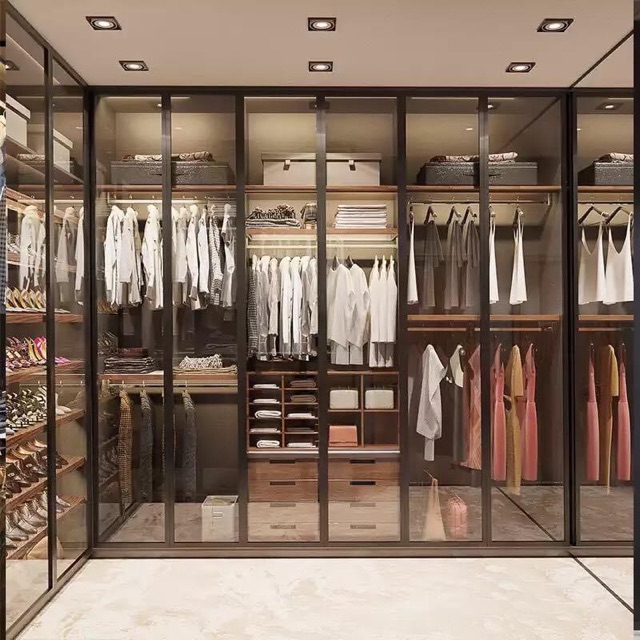 Tủ quần áo/ tủ đựng đồ , tủ quần áo cánh kính phong cách hiện đại - TA4