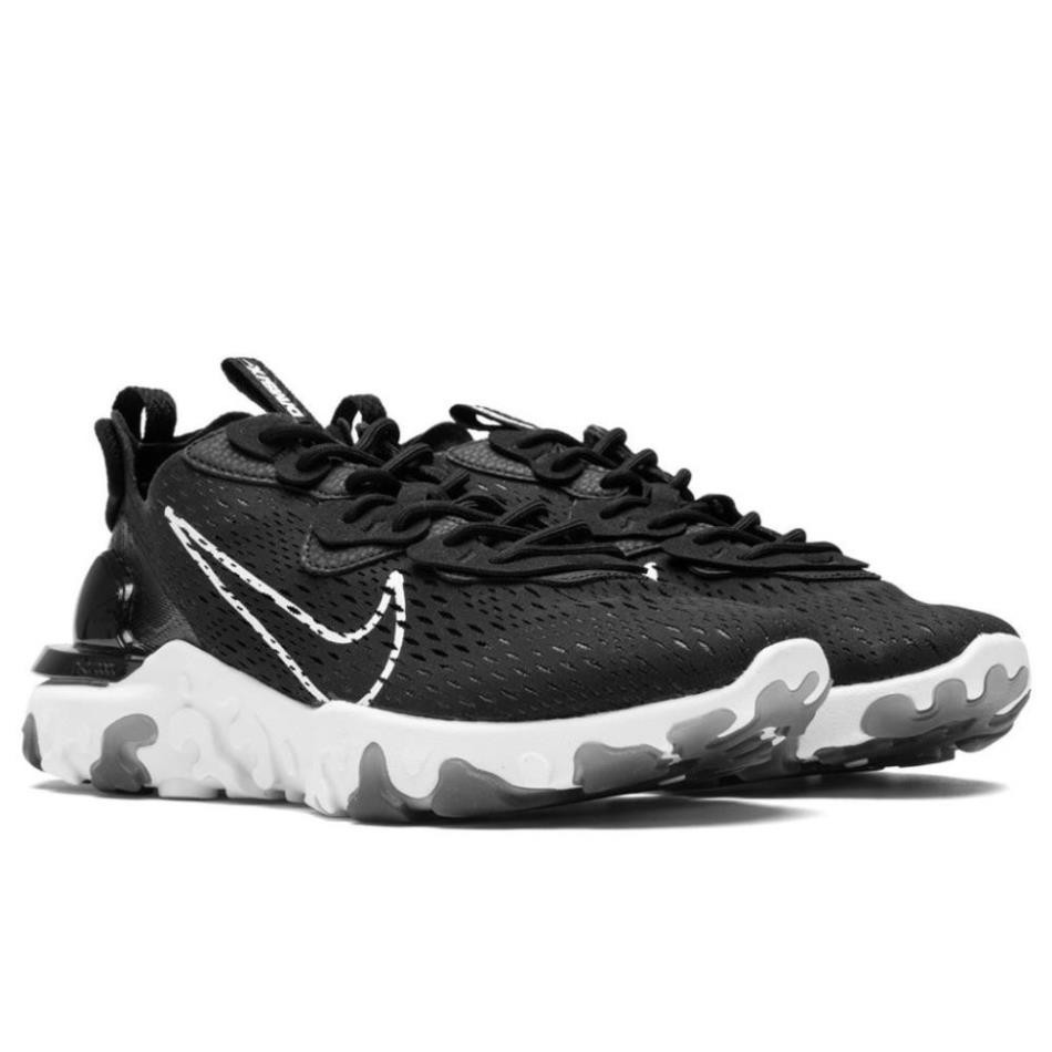 [Sale 3/3][AUTHENTIC 100%] Giày Chạy Bộ NIKE REACT VISION D/MS/X BLACK/WHITE Chính Hãng -Ta1