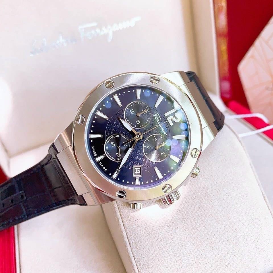 Đồng hồ Nam Ferragamo Salvatore F-80 FIJ020017, 44MM Fullbox chính hãng Authentic