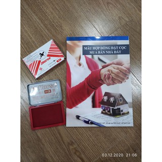 Sổ đặt cọc nhà đất 3 liên FULL