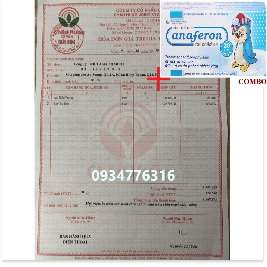 Combo Chim cánh cụt Nga+ ✅ Viên Uống ÍCH THẬN VƯƠNG bổ thận lợi tiểu