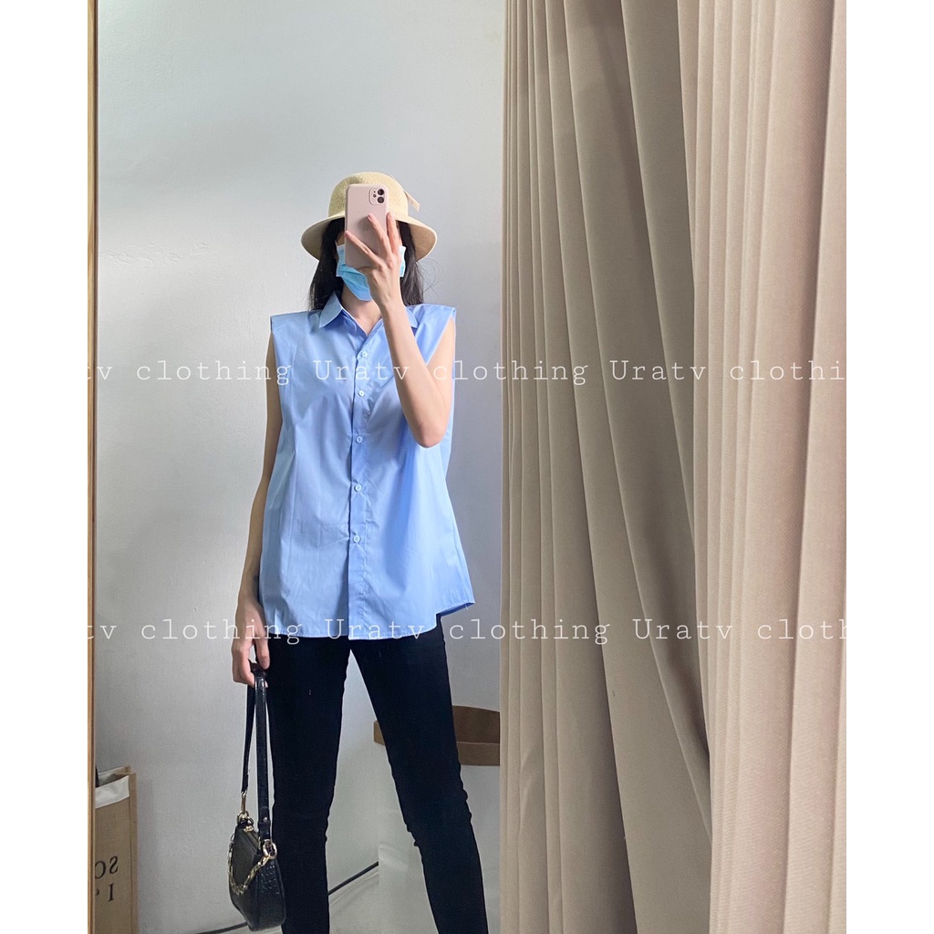 [FREESHIP - ẢNH CHÍNH CHỦ] Sơ mi phủ vai MNG 165