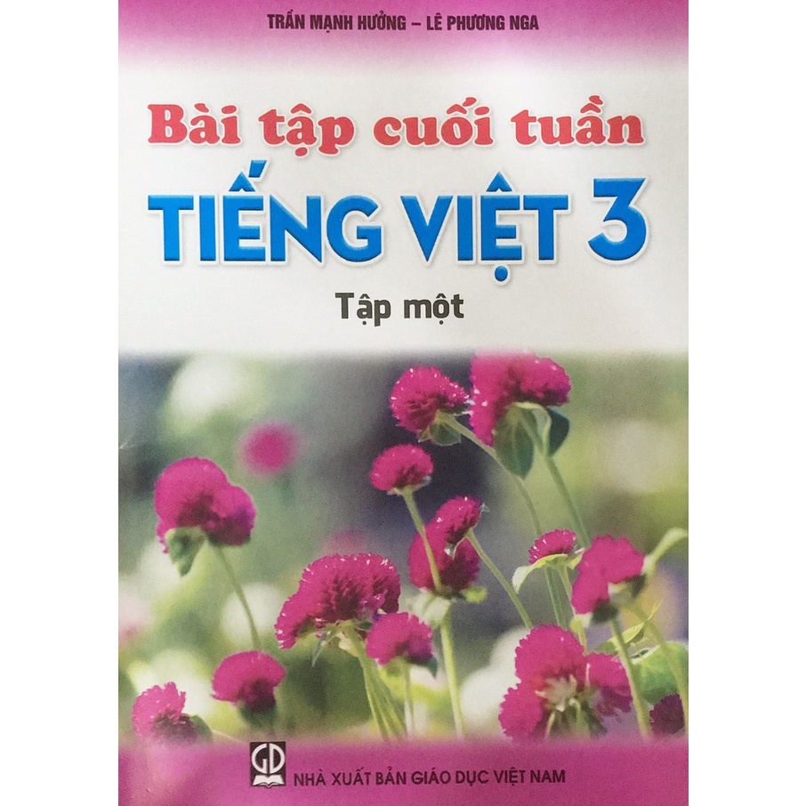 Sách - Bài tập cuối tuần tiếng việt 3 - Tập 1