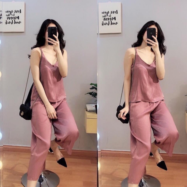 BỘ LỤA 2 DÂY NHIỀU MÀU