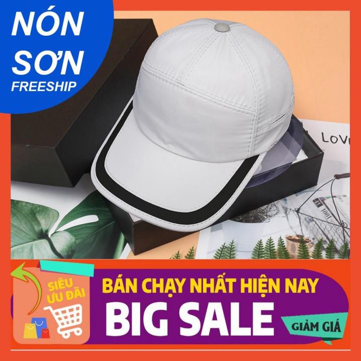 Nón Sơn vải dù khe thoáng màu đặc biệt [Trắng Sữa]