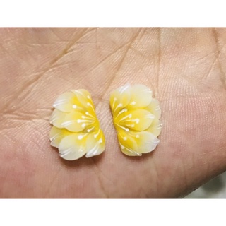 Hoa bột nail gắn móng chân