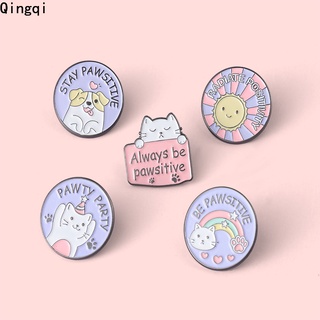 Ghim cài áo MISS ZOE hình bàn chân mèo hoạt hình dễ thương sáng tạo