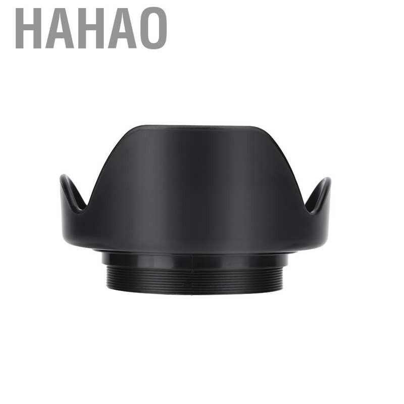 Hahao ES-62II DSLR Lens Hood for Canon 50mm f/1.8 II with Lenses Cap Protection